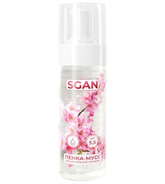 Пенка-мусс для интимной гигиены SGAN с пребиотиками - 150 мл. - SGAN - купить с доставкой в Абакане