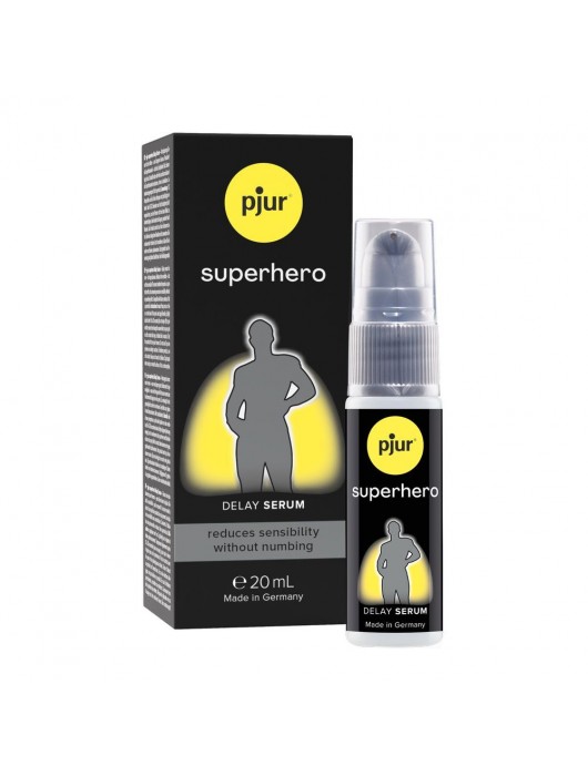 Пролонгатор-сыворотка pjur Superhero Delay Serum - 20 мл. - Pjur - купить с доставкой в Абакане