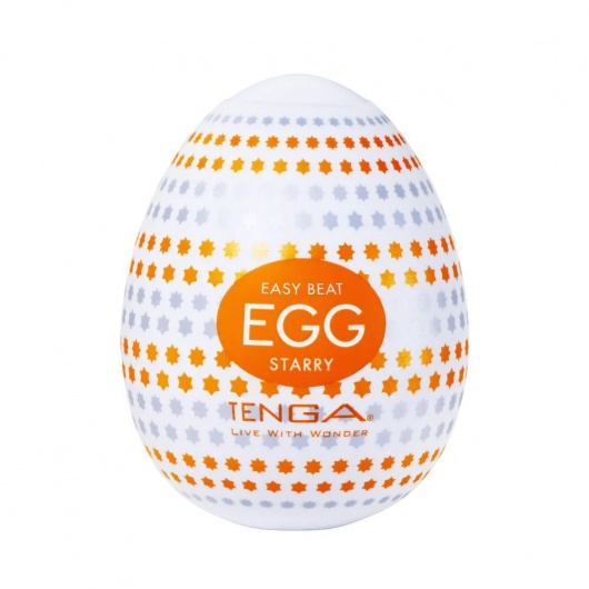 Мастурбатор-яйцо Tenga Egg Starry - Tenga - в Абакане купить с доставкой