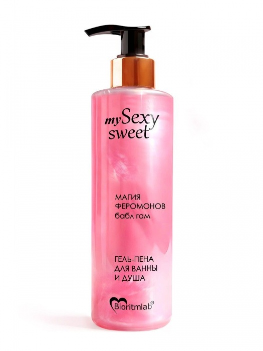 Гель-пена для ванны и душа Sexy Sweet с феромонами и ароматом бабл-гам - 200 мл. -  - Магазин феромонов в Абакане