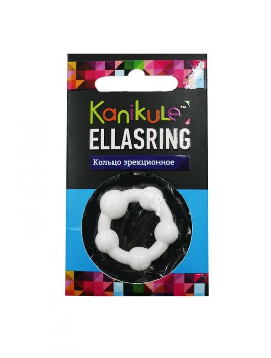 Цветное эрекционное кольцо с шариками Ellasring - Sitabella - в Абакане купить с доставкой