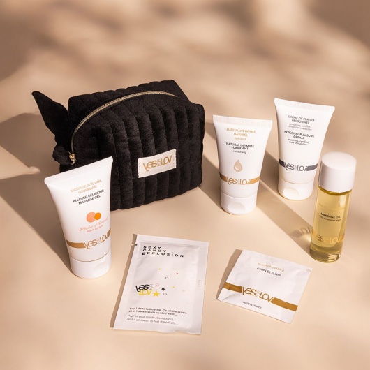 Набор YESforLOV La Trousse Enchantée в черной косметичке - YESforLOV - купить с доставкой в Абакане