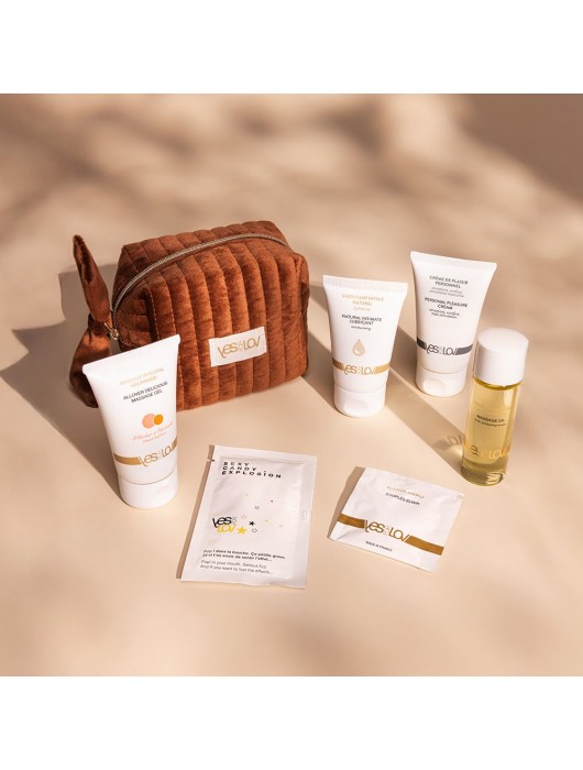 Набор YESforLOV La Trousse Enchantée в коричневой косметичке - YESforLOV - купить с доставкой в Абакане