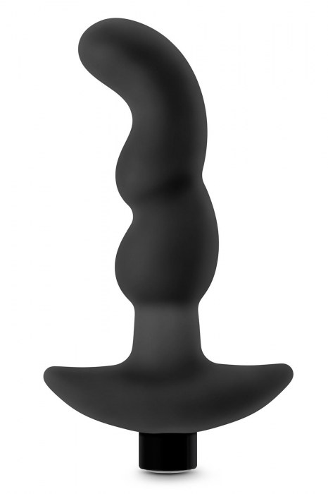 Черный вибромассажер простаты Prostate Massager 03 - 15,2 см. - Blush Novelties - в Абакане купить с доставкой