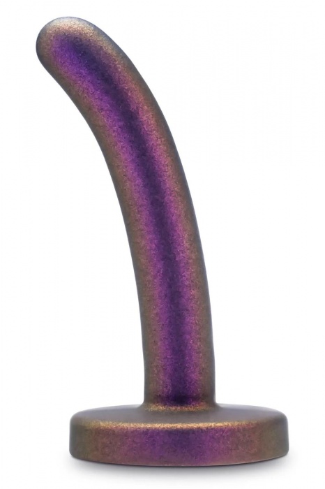 Фиолетовая насадка с гладкой поверхностью Surrender 4.75 Inch Beginner Pegging Dildo - 12 см. - Blush Novelties - купить с доставкой в Абакане