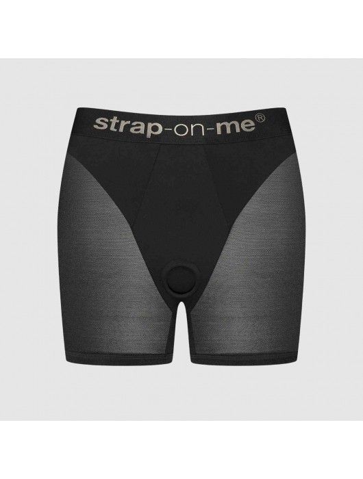 Трусики-шорты для фиксации насадок Strap-on-me Harness Lingerie Halo - size S - Strap-on-me - купить с доставкой в Абакане