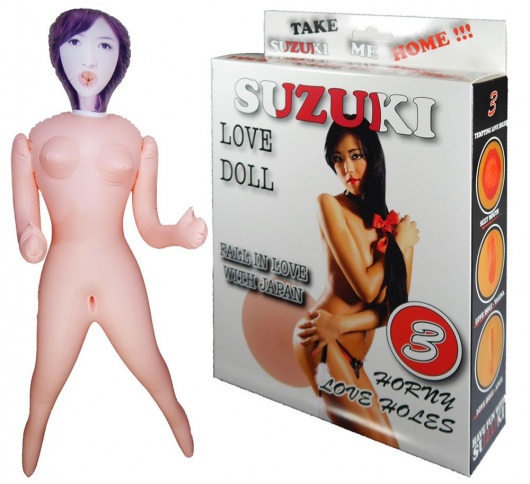 Надувная секс-кукла Suzuki - Boys of Toys - в Абакане купить с доставкой