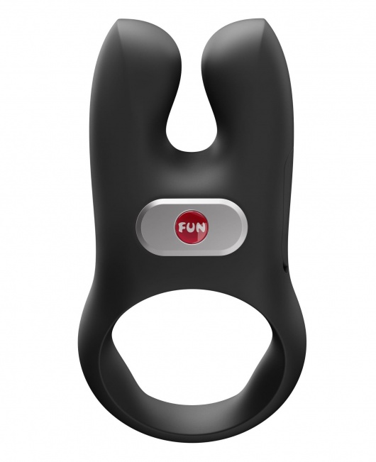 Черное эрекционное виброкольцо Nos - Fun Factory - в Абакане купить с доставкой