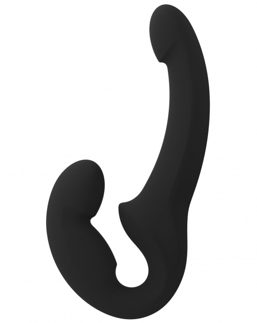 Черный безремневой страпон Share Lite - Fun Factory - купить с доставкой в Абакане