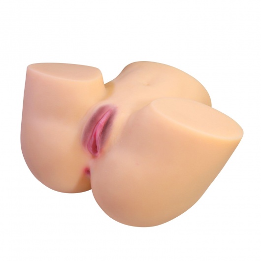 Телесный мастурбатор Liora с 2 любовными тоннелями - Baile - в Абакане купить с доставкой