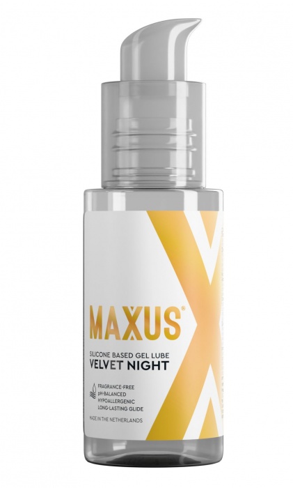 Лубрикант на силиконовой основе MAXUS Velvet Night - 50 мл. - Maxus - купить с доставкой в Абакане