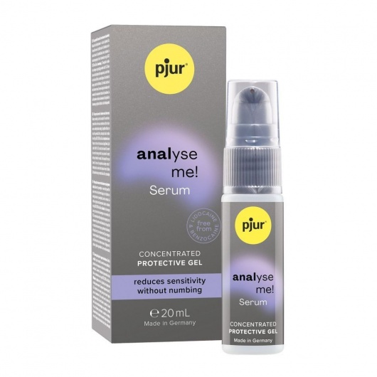 Расслабляющая анальная сыворотка pjur Analyse Me Serum - 20 мл. - Pjur - купить с доставкой в Абакане