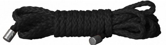 Чёрная веревка для бондажа Kinbaku Mini - 1,5 м. - Shots Media BV - купить с доставкой в Абакане