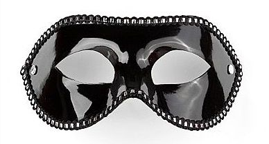 Чёрная маска Mask For Party Black - Shots Media BV - купить с доставкой в Абакане
