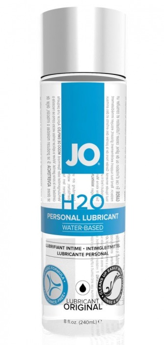 Нейтральный лубрикант на водной основе JO Personal Lubricant H2O - 240 мл. - System JO - купить с доставкой в Абакане