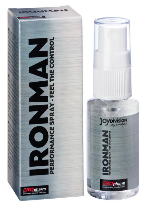 Пролонгатор-спрей для мужчин IRONMAN Spray - 30 мл. - Joy Division - купить с доставкой в Абакане