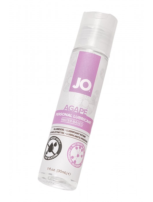 Лубрикант на водной основе для женщин JO AGAPE ORIGINAL - 30 мл. - System JO - купить с доставкой в Абакане