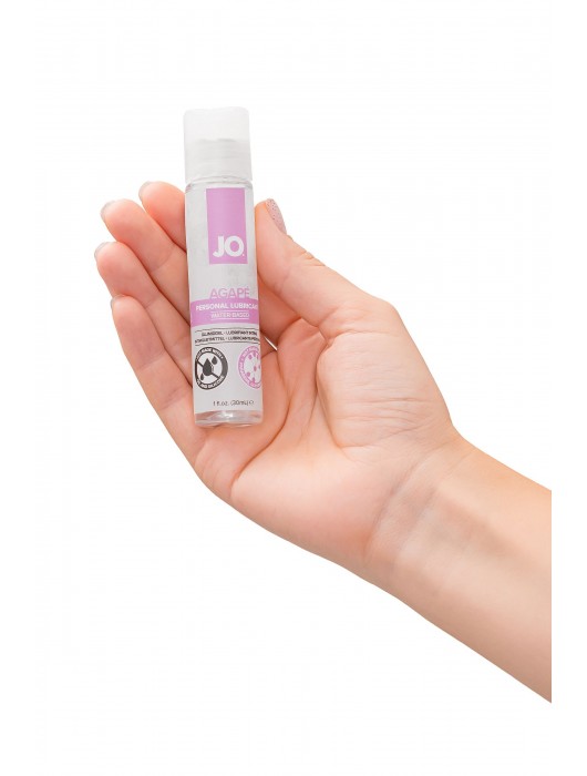 Лубрикант на водной основе для женщин JO AGAPE ORIGINAL - 30 мл. - System JO - купить с доставкой в Абакане