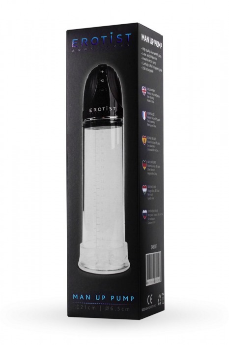 Автоматическая вакуумная помпа Man up pump - Erotist Adult Toys - в Абакане купить с доставкой