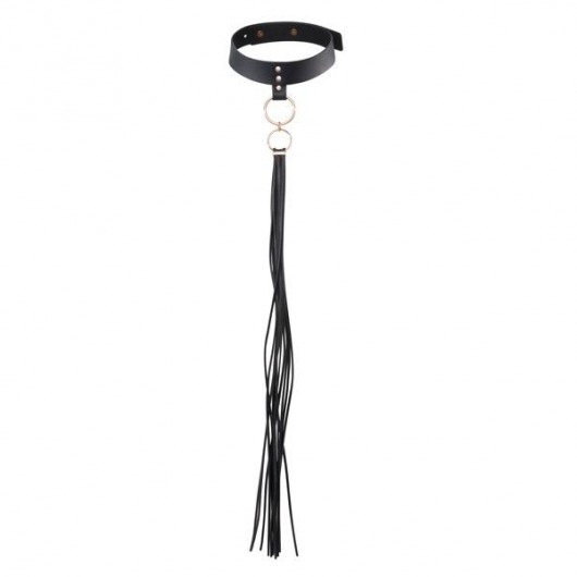 Ошейник с кистями Tassel Choker - Bijoux Indiscrets - купить с доставкой в Абакане