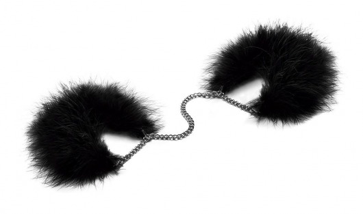 Перьевые наручники Za Za Zu Feather Handcuffs Bijoux - Bijoux Indiscrets - купить с доставкой в Абакане