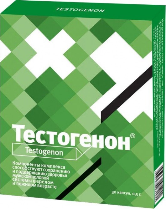 БАД для мужчин  Тестогенон  - 30 капсул (0,5 гр.) - ВИС - купить с доставкой в Абакане