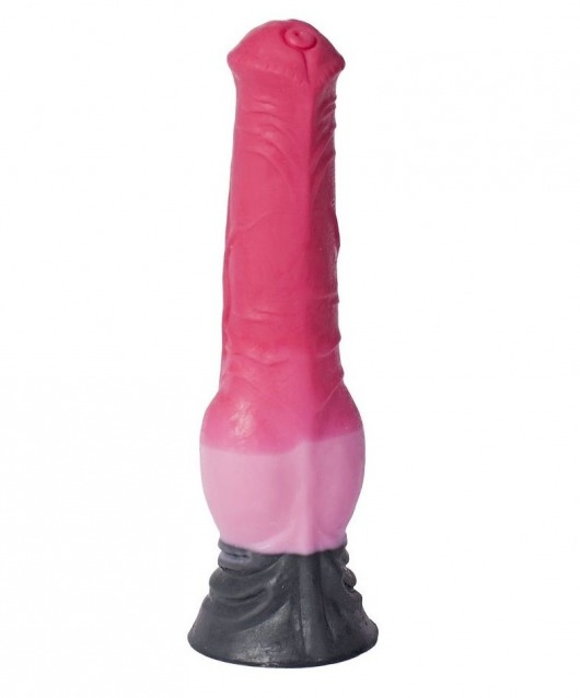 Розовый фаллоимитатор  Пони  - 24,5 см. - Erasexa - купить с доставкой в Абакане