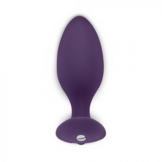Фиолетовая анальная пробка для ношения Ditto с вибрацией и пультом ДУ - 8,8 см. - We-vibe