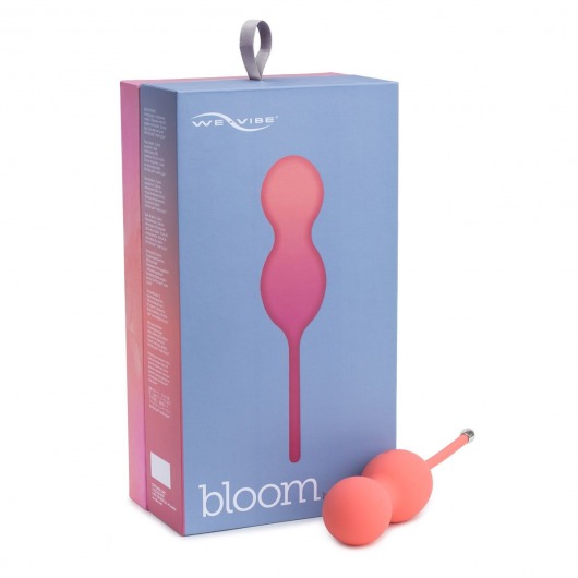 Коралловые вагинальные шарики с вибрацией Bloom - We-vibe