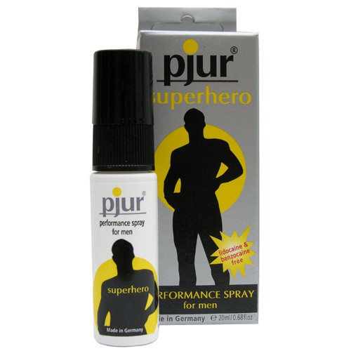 Пролонгирующий мужской спрей pjur SUPERHERO spray - 20 мл. - Pjur - купить с доставкой в Абакане