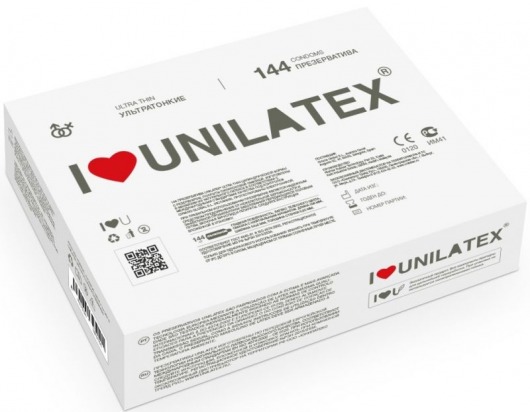 Ультратонкие презервативы Unilatex Ultra Thin - 144 шт. - Unilatex - купить с доставкой в Абакане