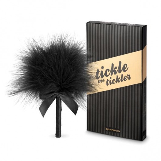 Пуховка для эротических игр Tickle Me Tickler - Bijoux Indiscrets - купить с доставкой в Абакане