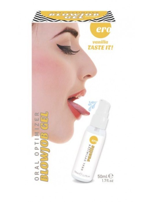 Увлажняющий гель для орального секса с ароматом ванили - 50 мл. - Ero - купить с доставкой в Абакане