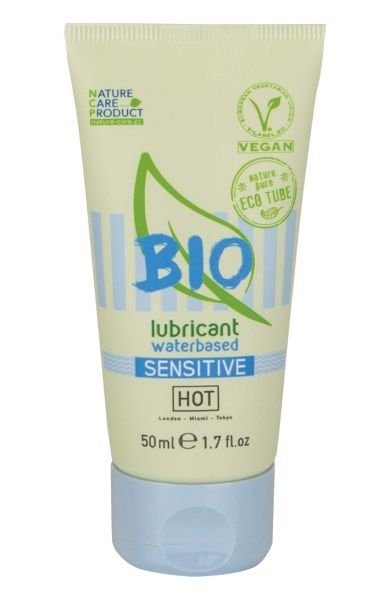 Органический лубрикант для чувствительной кожи Bio Sensitive - 50 мл. - HOT - купить с доставкой в Абакане