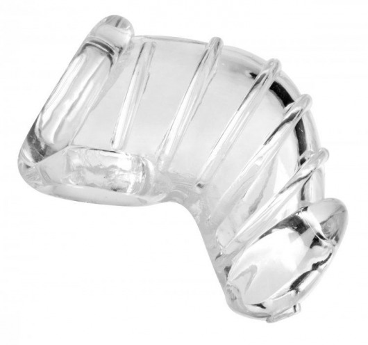 Насадка для ограничения эрекции Detained Soft Body Chastity Cage - XR Brands - купить с доставкой в Абакане