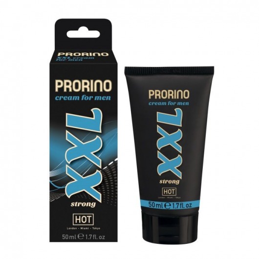 Интимный крем для мужчин Prorino XXL - 50 мл. - Ero - купить с доставкой в Абакане