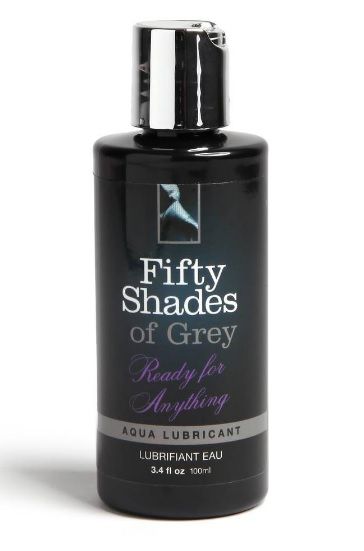 Лубрикант на водной основе Ready for Anything Aqua Lubricant - 100 мл. - Fifty Shades of Grey - купить с доставкой в Абакане