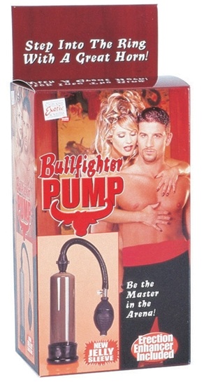 Помпа с грушей мужская BULLFIGHTER - California Exotic Novelties - в Абакане купить с доставкой