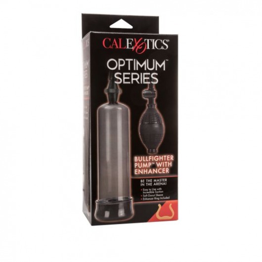 Помпа с грушей мужская BULLFIGHTER - California Exotic Novelties - в Абакане купить с доставкой
