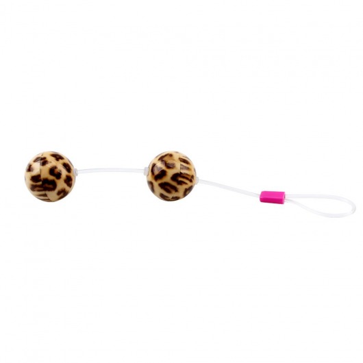 Леопардовые вагинальные шарики Leopard Ball - Chisa
