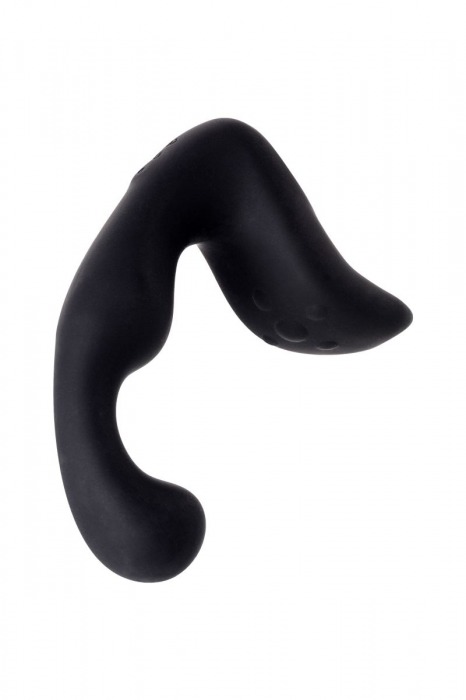 Чёрный изогнутый вибростимулятор простаты Erotist - Erotist Adult Toys - в Абакане купить с доставкой