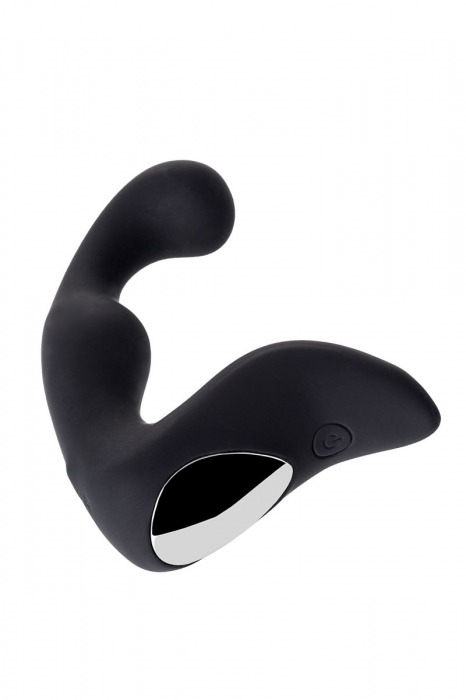 Чёрный изогнутый вибростимулятор простаты Erotist - Erotist Adult Toys - в Абакане купить с доставкой