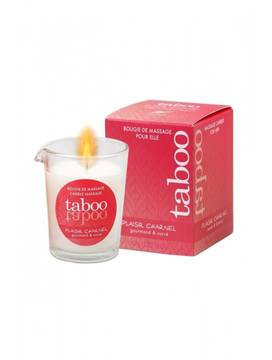 Массажное аромамасло с афродизиаками для женщин RUF Taboo Plaisir charnel - 60 гр. - RUF - купить с доставкой в Абакане