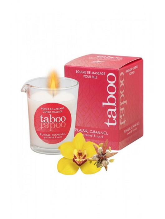 Массажное аромамасло с афродизиаками для женщин RUF Taboo Plaisir charnel - 60 гр. - RUF - купить с доставкой в Абакане