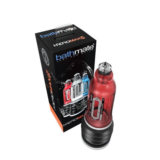 Красная гидропомпа HydroMAX5 - Bathmate - в Абакане купить с доставкой