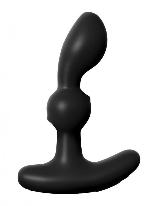 Чёрный вибромассажер простаты P-Motion Massager - 15,2 см. - Pipedream - в Абакане купить с доставкой
