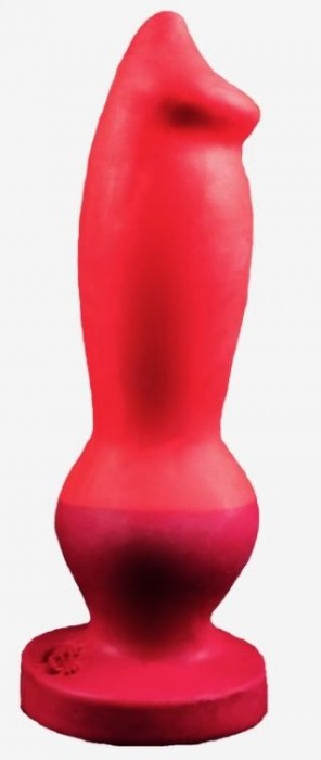 Красный фаллоимитатор  Стаффорд large  - 26 см. - Erasexa - купить с доставкой в Абакане
