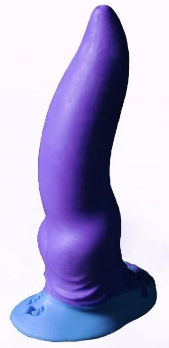 Фиолетовый фаллоимитатор  Зорг mini  - 17 см. - Erasexa - купить с доставкой в Абакане