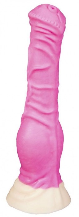 Розовый фаллоимитатор  Пони small  - 20,5 см. - Erasexa - купить с доставкой в Абакане