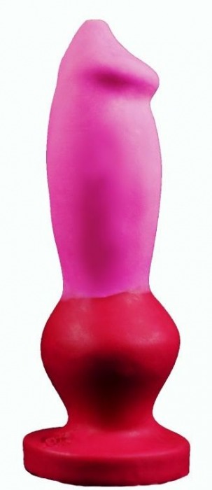 Розово-красный фаллоимитатор  Стаффорд medium  - 24 см. - Erasexa - купить с доставкой в Абакане